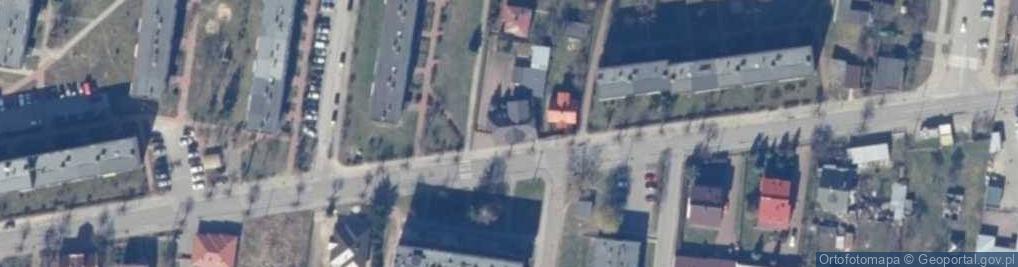 Zdjęcie satelitarne Szkoła Podstawowa nr 13 im J Poniatowskiego
