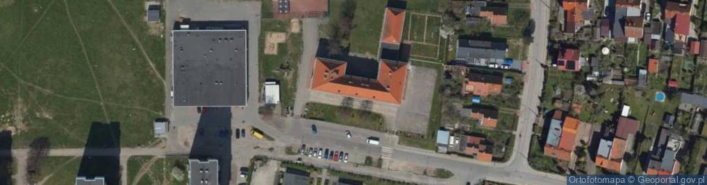 Zdjęcie satelitarne Szkoła Podstawowa nr 14 im J Brzechwy w Elblągu