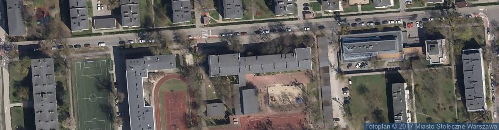Zdjęcie satelitarne Szkoła Podstawowa nr 148 im Hugona Kołłątaja