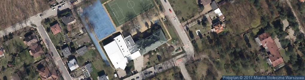 Zdjęcie satelitarne Szkoła Podstawowa nr 156