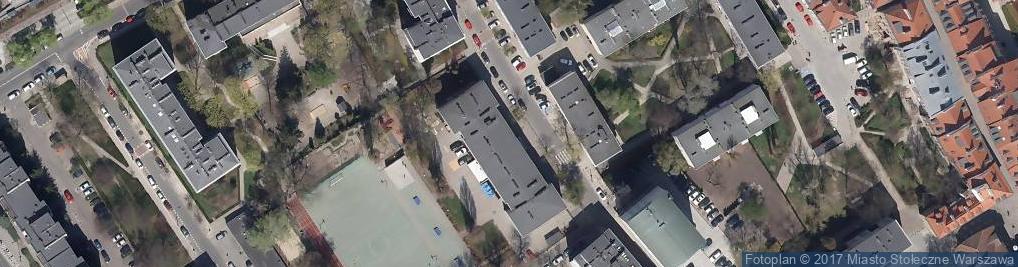 Zdjęcie satelitarne Szkoła Podstawowa nr 158 im Jana Kilińskiego