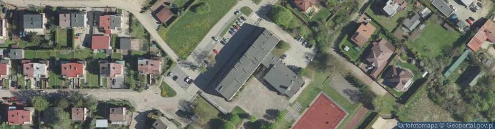 Zdjęcie satelitarne Szkoła Podstawowa nr 16 im T Kościuszki w Białymstoku