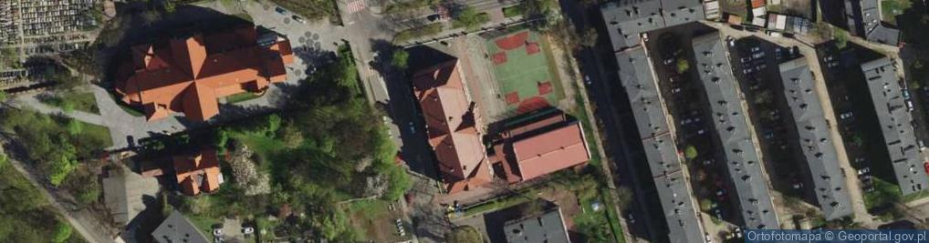 Zdjęcie satelitarne Szkoła Podstawowa nr 17 im Jana Pawła II