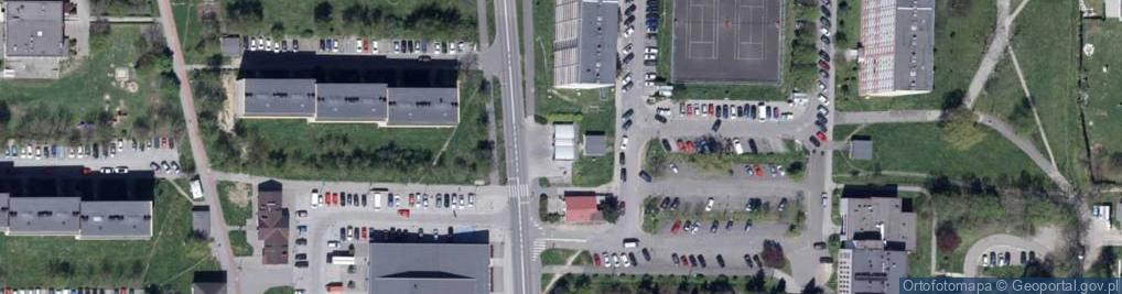 Zdjęcie satelitarne Szkoła Podstawowa nr 17 im Stanisława Ligonia