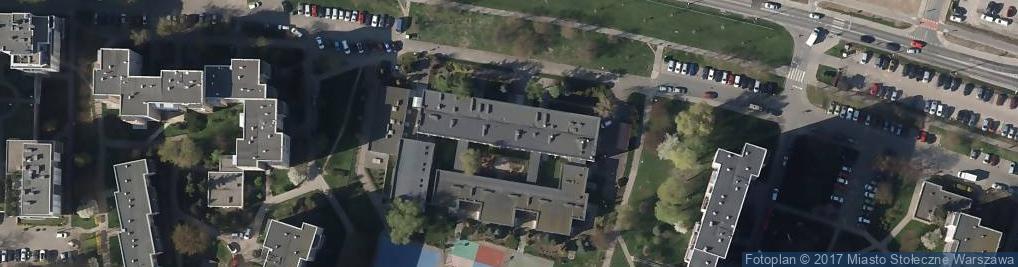 Zdjęcie satelitarne Szkoła Podstawowa nr 185 im Unicef