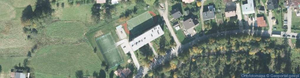Zdjęcie satelitarne Szkoła Podstawowa nr 2 im A Mickiewicza w Wiśle