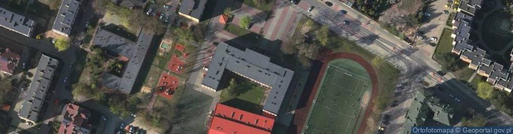 Zdjęcie satelitarne Szkoła Podstawowa nr 2 im Dąbrówki w Mińsku Mazowieckim