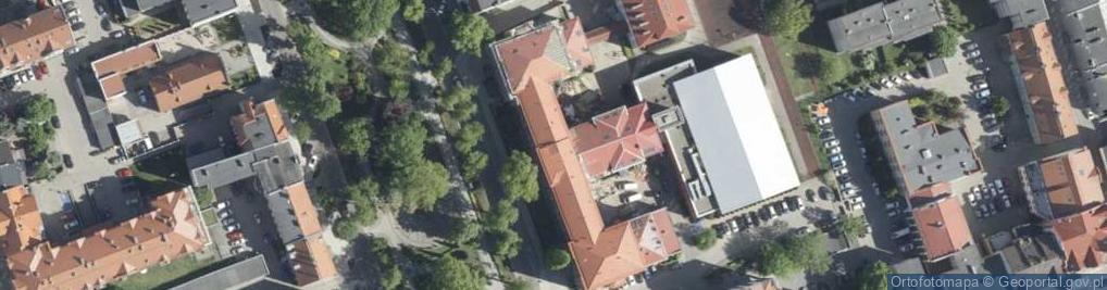 Zdjęcie satelitarne Szkoła Podstawowa nr 2 im i Dyw T Kościuszki w Ełku