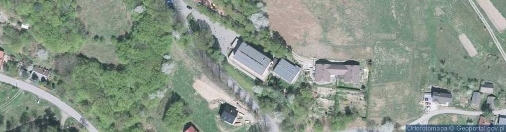 Zdjęcie satelitarne Szkoła Podstawowa nr 2 im Tadeusza Kościuszki w Międzybrodziu Bialskim