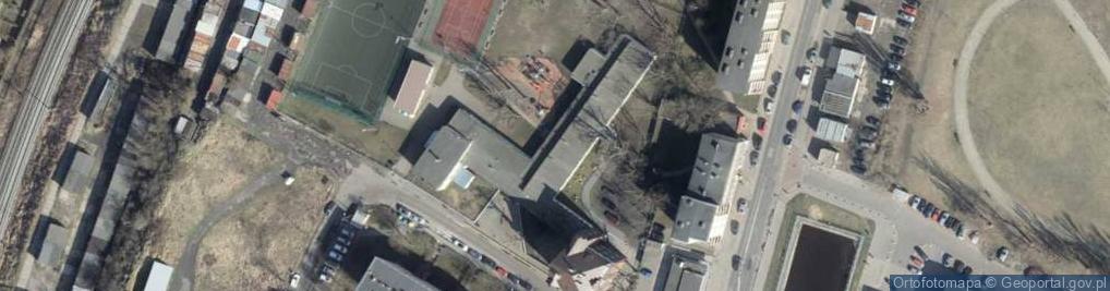 Zdjęcie satelitarne Szkoła Podstawowa nr 20 im.KS.Jana Twardowskiego