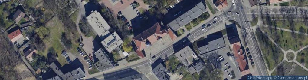 Zdjęcie satelitarne Szkoła Podstawowa nr 20 im Powstańców Śląskich
