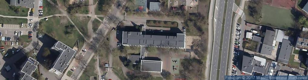 Zdjęcie satelitarne Szkoła Podstawowa nr 209 im Hanki Ordonówny