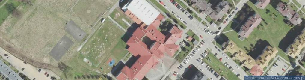 Zdjęcie satelitarne Szkoła Podstawowa nr 21 im Jana Pawła II