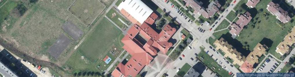 Zdjęcie satelitarne Szkoła Podstawowa nr 21 im Jana Pawła II