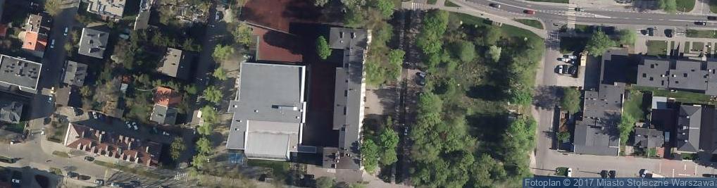Zdjęcie satelitarne Szkoła Podstawowa nr 215 im Piotra Wysockiego