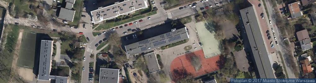 Zdjęcie satelitarne Szkoła Podstawowa nr 225 im Józefa Gardeckiego
