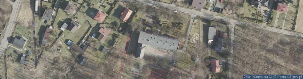 Zdjęcie satelitarne Szkoła Podstawowa nr 25 im Stefana Żeromskiego w Dąbrowie Górniczej