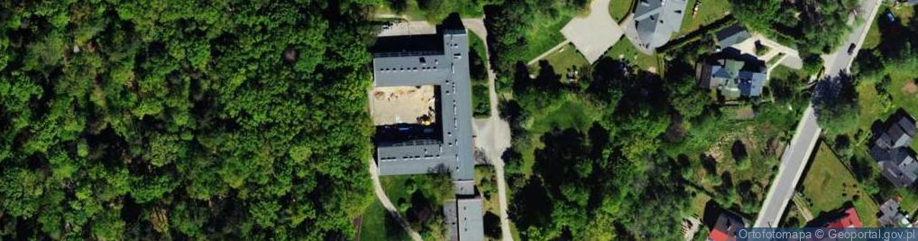 Zdjęcie satelitarne Szkoła Podstawowa nr 25 w Bielsku Białej im KS Jana Twardowskiego