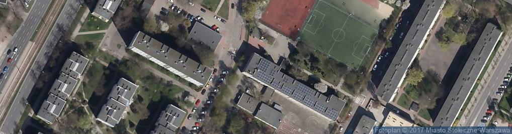 Zdjęcie satelitarne Szkoła Podstawowa nr 264 im Gabrieli Mistral Warszawa