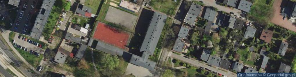 Zdjęcie satelitarne Szkoła Podstawowa nr 27 im ST Wyspiańskiego