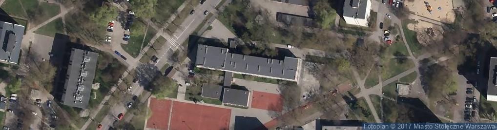 Zdjęcie satelitarne Szkoła Podstawowa nr 274 im Leona Kruczkowskiego