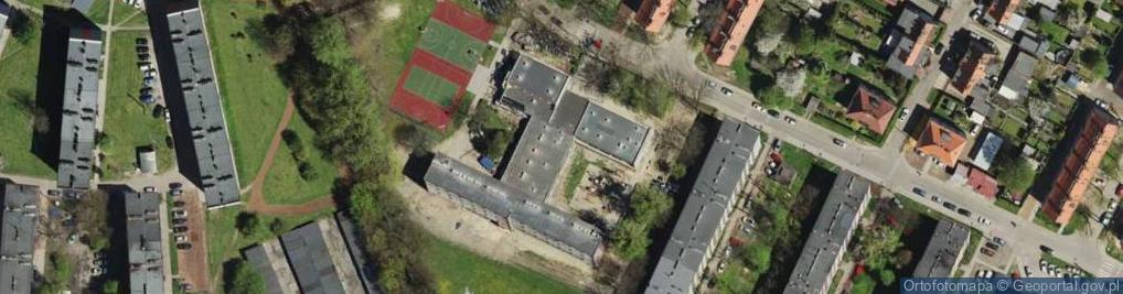 Zdjęcie satelitarne Szkoła Podstawowa nr 28 im. Miłośników Rokitnicy