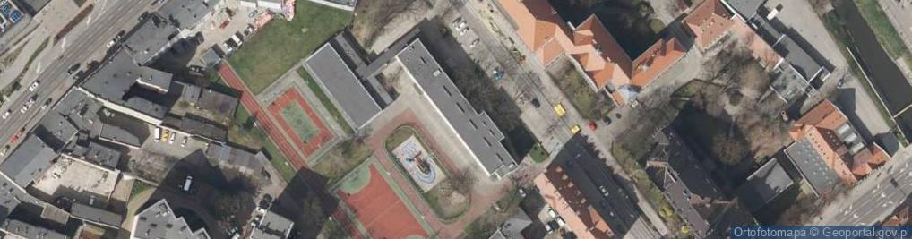 Zdjęcie satelitarne Szkoła Podstawowa nr 28 im Witolda Budryka