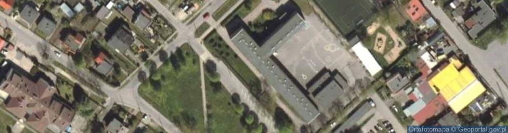 Zdjęcie satelitarne Szkoła Podstawowa nr 3 w Braniewie