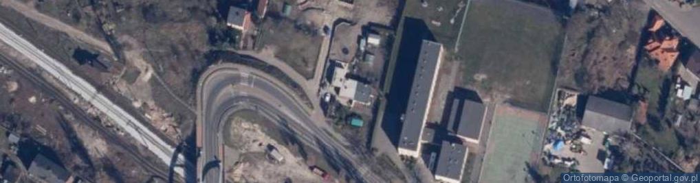 Zdjęcie satelitarne Szkoła Podstawowa nr 3 w Choszcznie