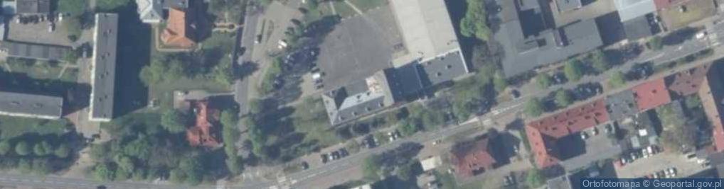 Zdjęcie satelitarne Szkoła Podstawowa nr 3 w Dębnie