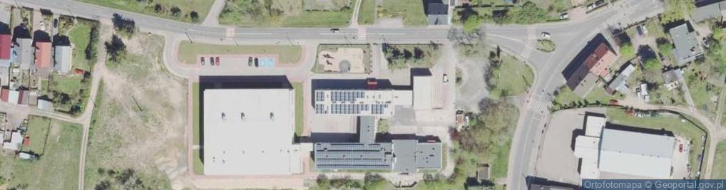 Zdjęcie satelitarne Szkoła Podstawowa nr 3 z Oddziałami Integacyjnymi w Gubinie