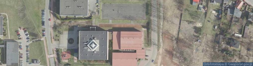 Zdjęcie satelitarne Szkoła Podstawowa nr 31 w Dąbrowie Górniczej