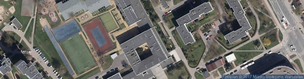 Zdjęcie satelitarne Szkoła Podstawowa nr 314 im Przyjaciół Ziemi