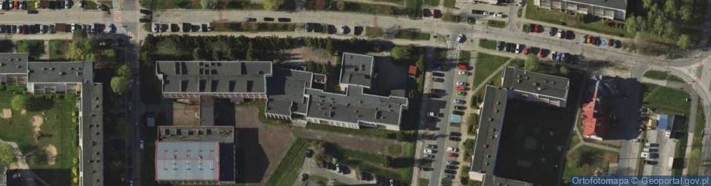 Zdjęcie satelitarne Szkoła Podstawowa nr 34 w Olsztynie