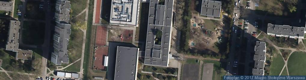 Zdjęcie satelitarne Szkoła Podstawowa nr 350