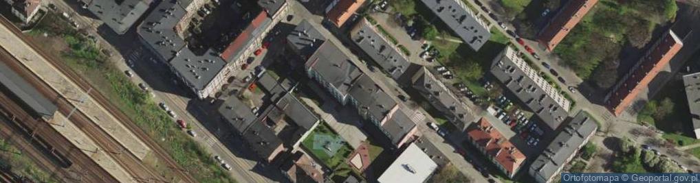 Zdjęcie satelitarne Szkoła Podstawowa nr 37 im Karola Grzesika