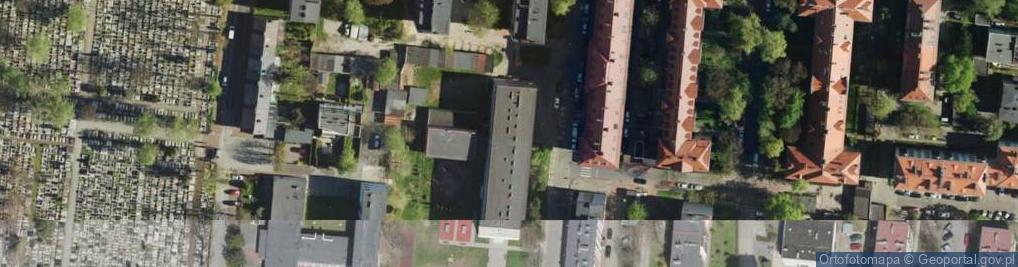Zdjęcie satelitarne Szkoła Podstawowa nr 37 w Katowicach