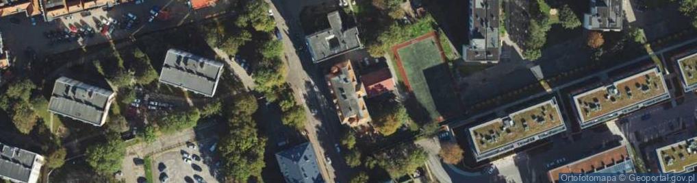 Zdjęcie satelitarne Szkoła Podstawowa nr 4 im Króla Kazimierza Jagiellończyka