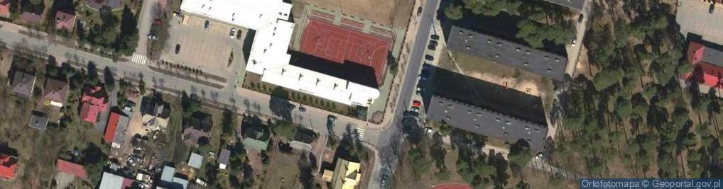 Zdjęcie satelitarne Szkoła Podstawowa nr 4 im M Konopnickiej w Augustowie