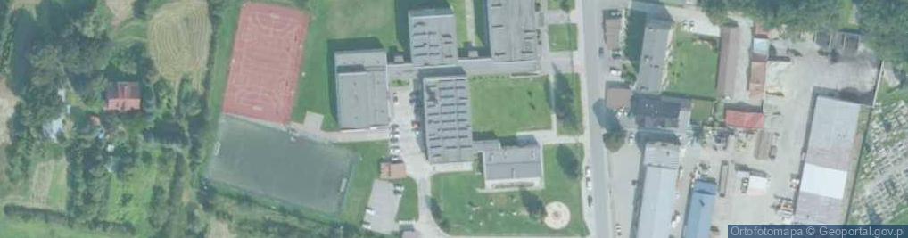 Zdjęcie satelitarne Szkoła Podstawowa nr 4 im Świętego Jana z Kęt