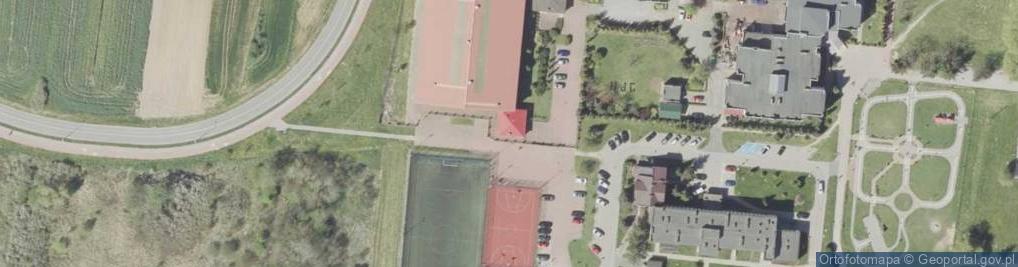 Zdjęcie satelitarne Szkoła Podstawowa nr 4 w Łęcznej