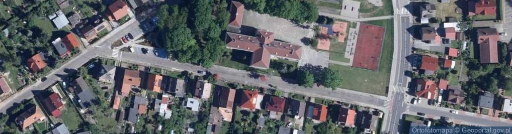 Zdjęcie satelitarne Szkoła Podstawowa nr 4 w Stargardzie