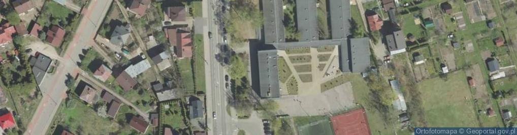 Zdjęcie satelitarne Szkoła Podstawowa nr 4 w Suwałkach