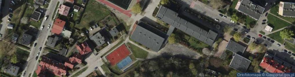 Zdjęcie satelitarne Szkoła Podstawowa nr 40 im KPT Ż w K O Borchardta