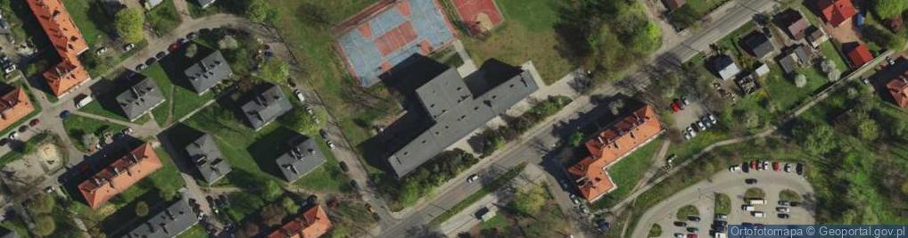 Zdjęcie satelitarne Szkoła Podstawowa nr 41 im J Wieczorka