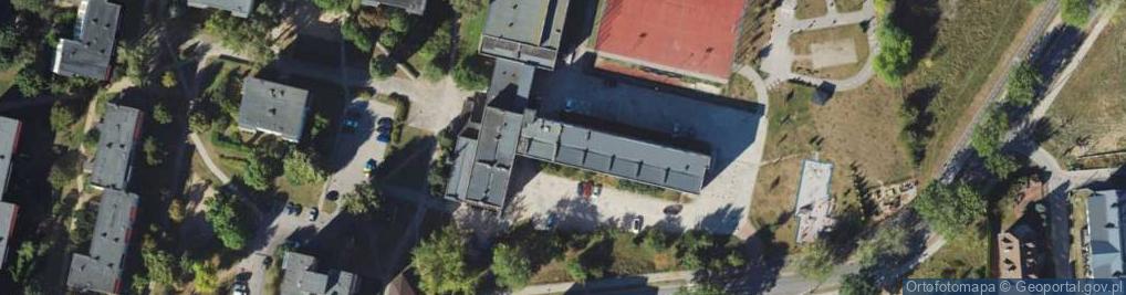 Zdjęcie satelitarne Szkoła Podstawowa nr 43 w Białymstoku