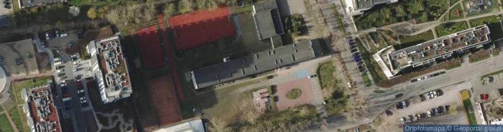 Zdjęcie satelitarne Szkoła Podstawowa nr 44 im Adama Mickiewicza