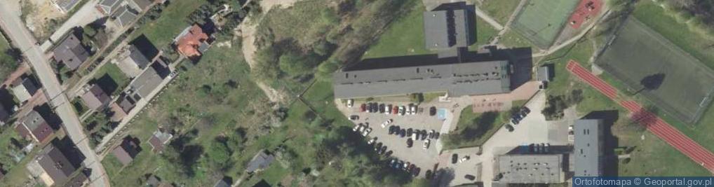 Zdjęcie satelitarne Szkoła Podstawowa nr 5 im Stanisława Staszica w Łomży
