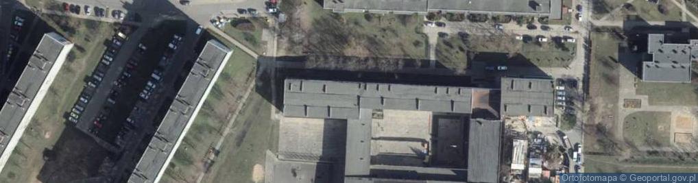 Zdjęcie satelitarne Szkoła Podstawowa nr 51 im Prof Stanisława Helsztyńskiego w Szczecinie
