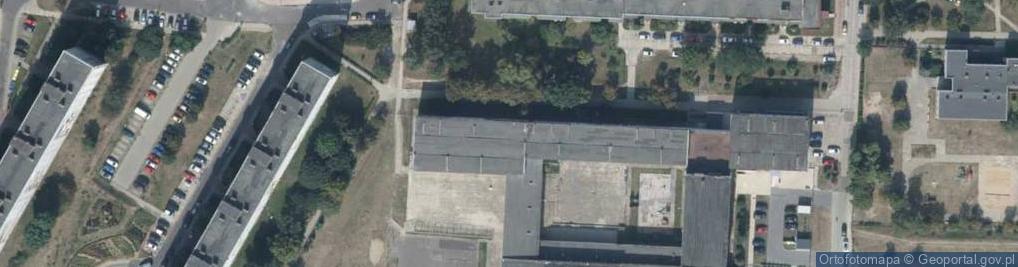 Zdjęcie satelitarne Szkoła Podstawowa nr 51 im Prof Stanisława Helsztyńskiego w Szczecinie